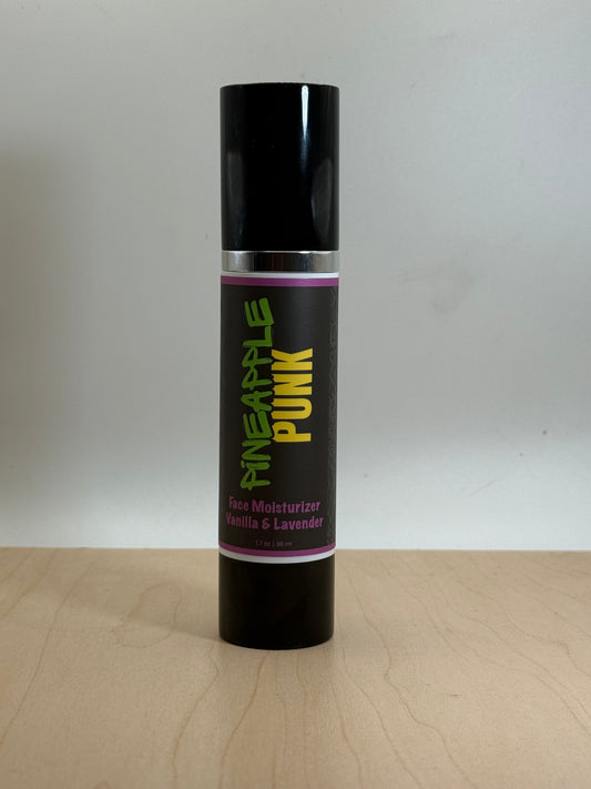 Face Moisturizer - Vanilla and Lavender